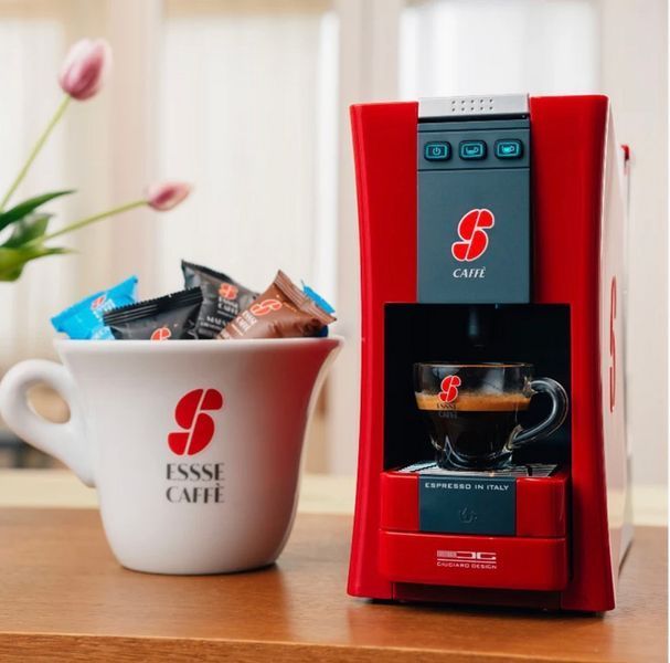 Нова капсульна кавоварка Essse Caff&egrave; S12, червоний S12R фото
