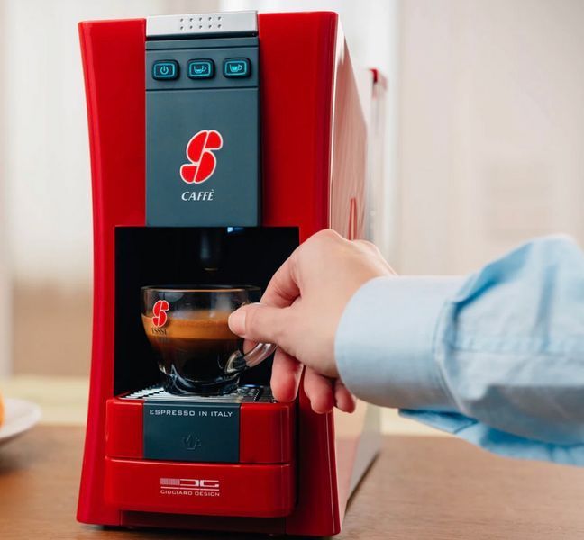 Нова капсульна кавоварка Essse Caff&egrave; S12, червоний S12R фото